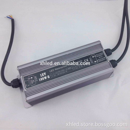 Waterproof Shell 230vac to 24vdc CE & RoHS Approved 4.2A IP67 100W 24V DC Power